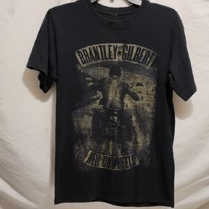 Brantley Gilbert 2013 Tour Black Graphic T-Shirt Unisex No Tags